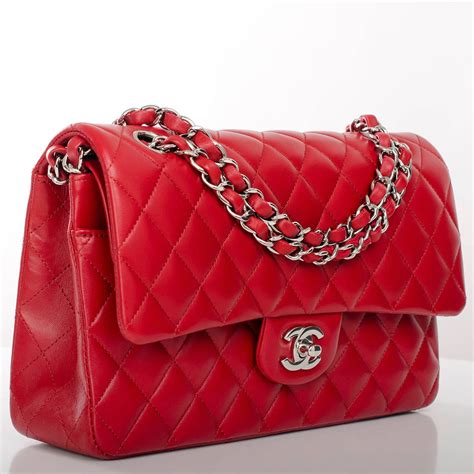 chanel bag with red interior|red chanel bag small.